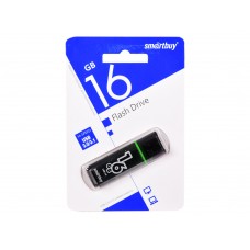 USB накопитель 3.0/3.1 Smart Buy 16Gb Glossy (темно-серый)