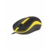 Мышь проводная Smart Buy ONE 329 черно-желтая